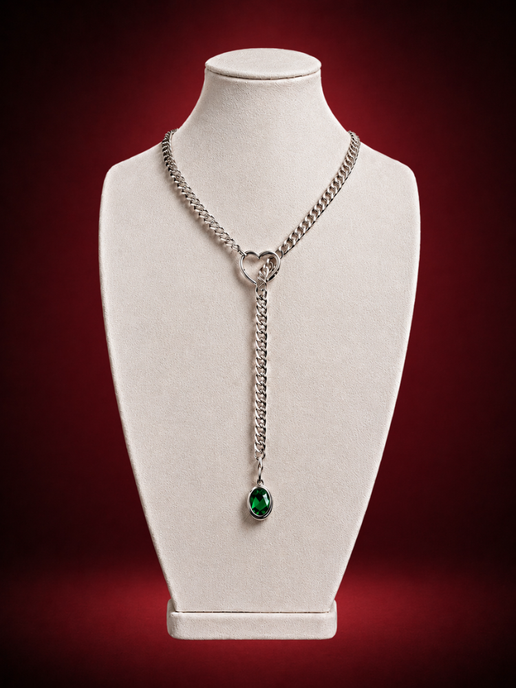 Solitair Slip Chain Necklace