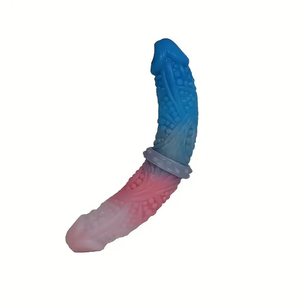 10.62in Dual-Head Textured Dildo - Double-Ended Dildo