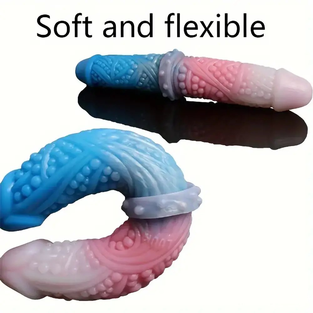 10.62in Dual-Head Textured Dildo - Double-Ended Dildo