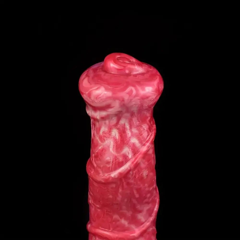10.8in Knotted Base Fantasy Dildo - Silicone Knot Dildo