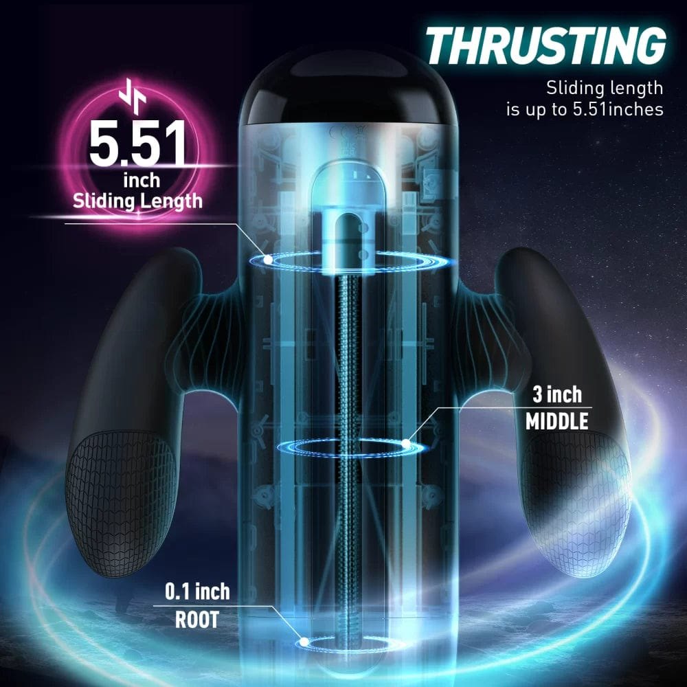 10-Speed 10-Distance Stroker - Male Masturbator