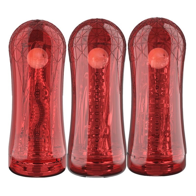 10-Stage Vibrating Masturbation Cup - Male Stroker Toy