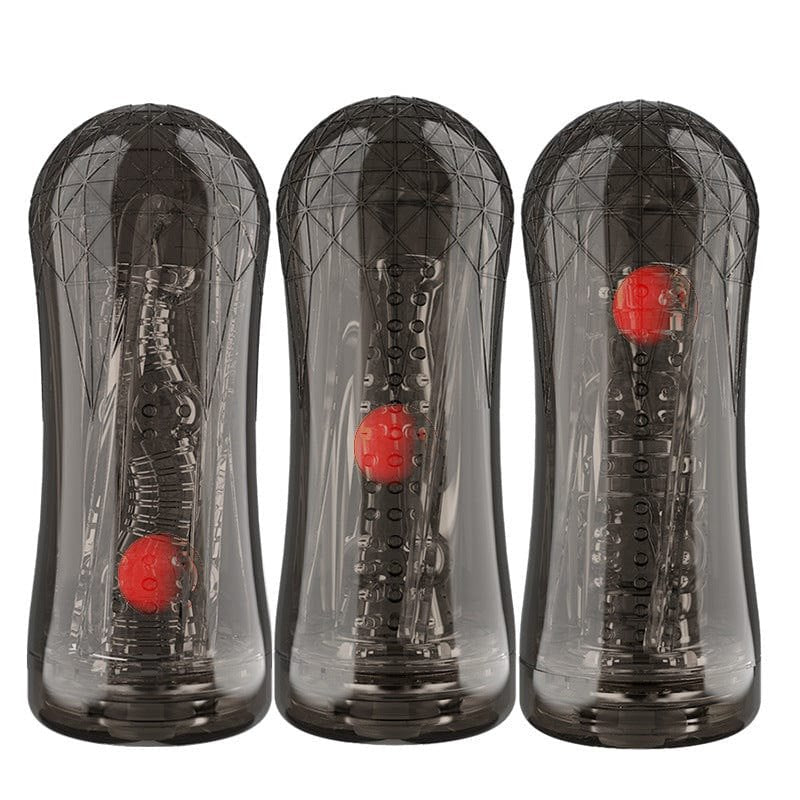 10-Stage Vibrating Masturbation Cup - Male Stroker Toy