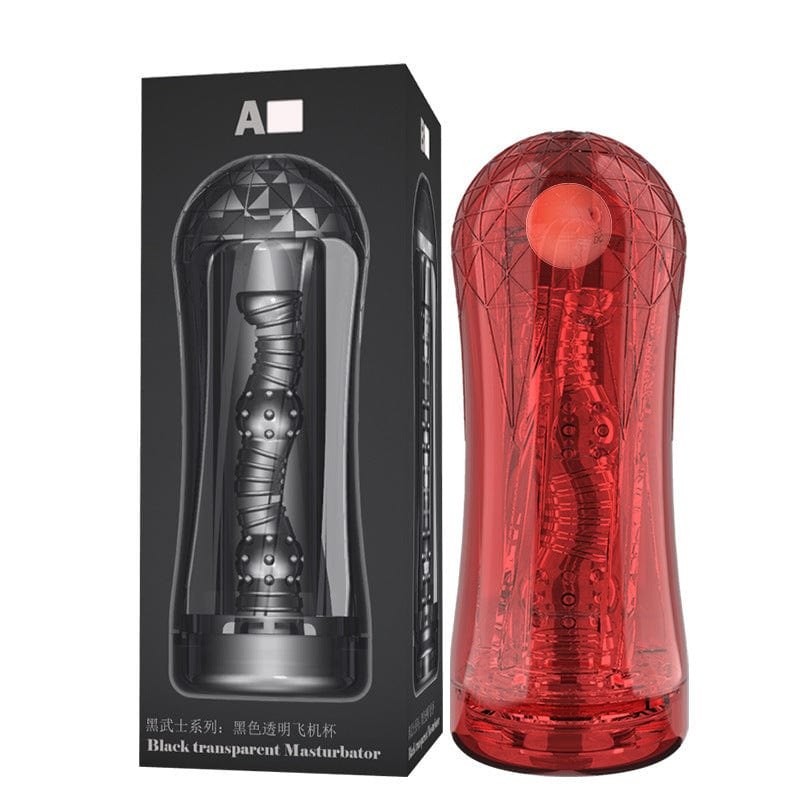 10-Stage Vibrating Masturbation Cup - Male Stroker Toy