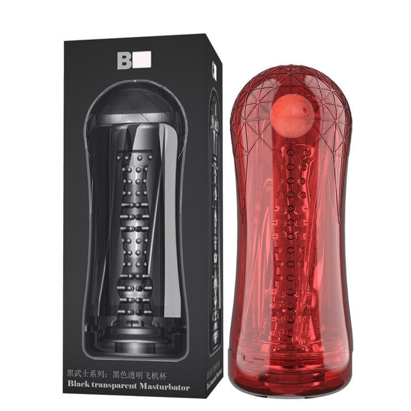 10-Stage Vibrating Masturbation Cup - Male Stroker Toy
