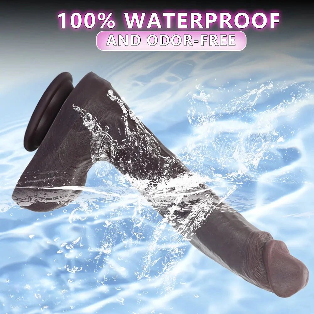 10.56in Coffee Realistic Dildo - Suction Cup Dildo