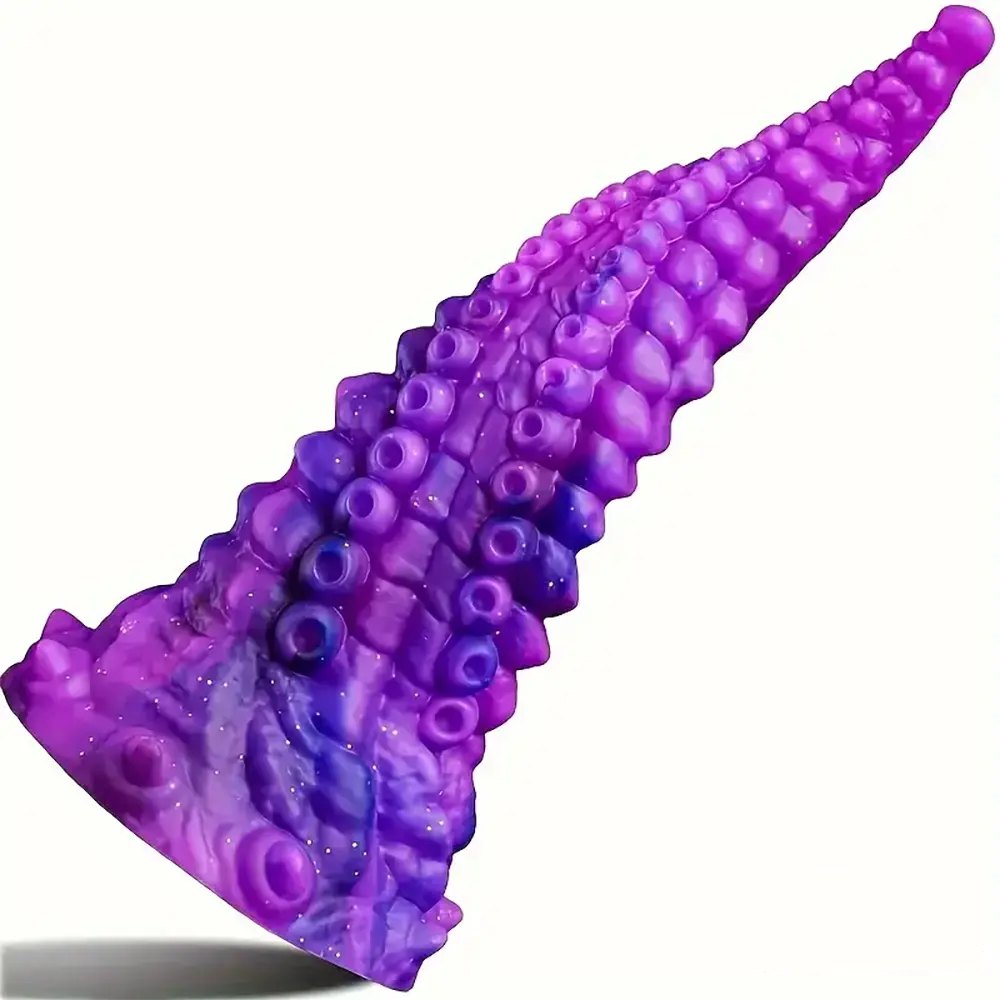 10in Purple Tentacle Fantasy Dildo - Monster Fantasy Dildo