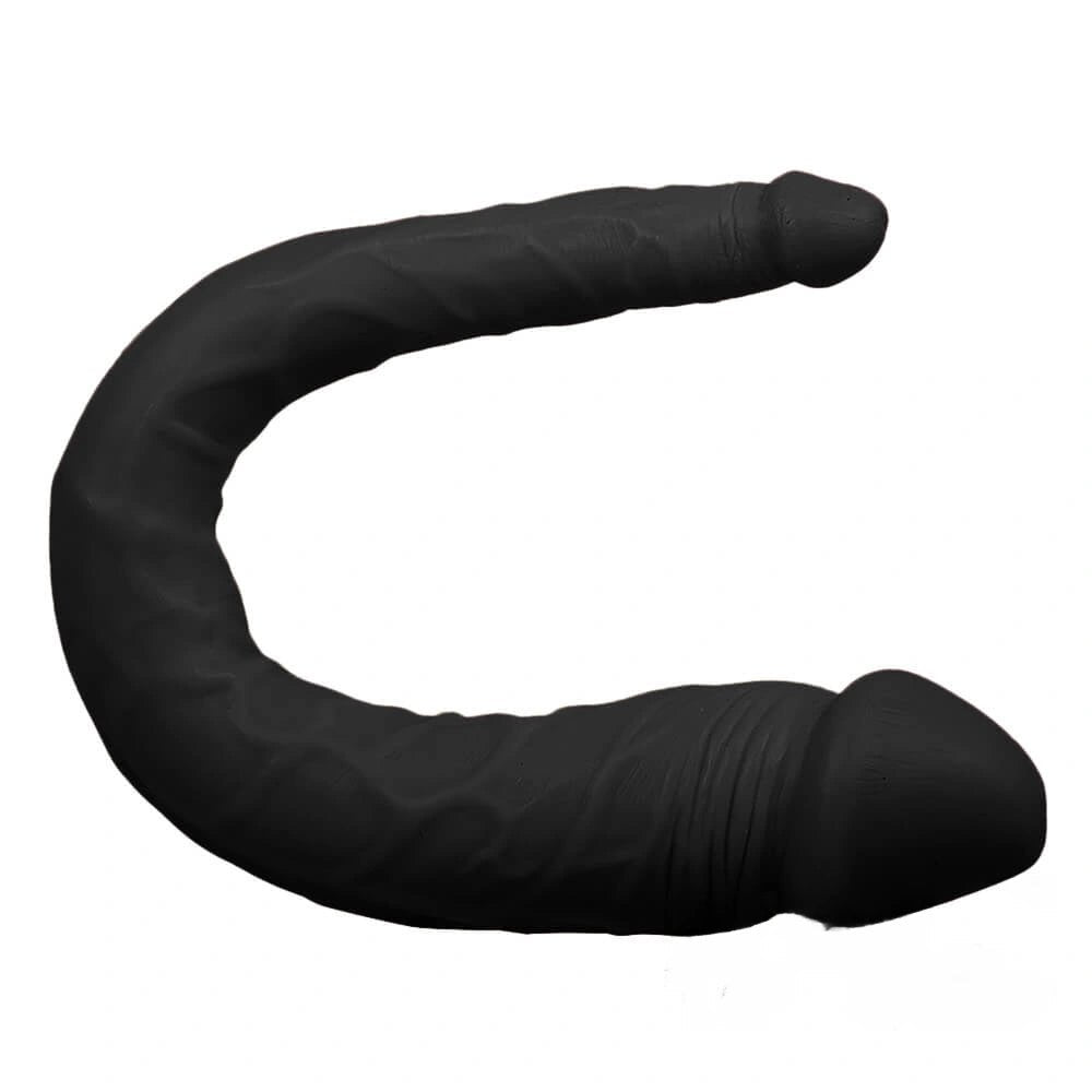 14in Double-Ended Realistic PVC Dildo - Double-Ended Dildo