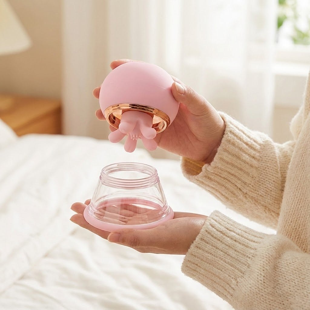 2-in-1 Kneading Suction Nipple Clamps - Nipple Suckers