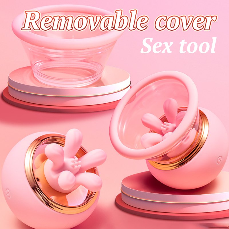 2-in-1 Kneading Suction Nipple Clamps - Nipple Suckers