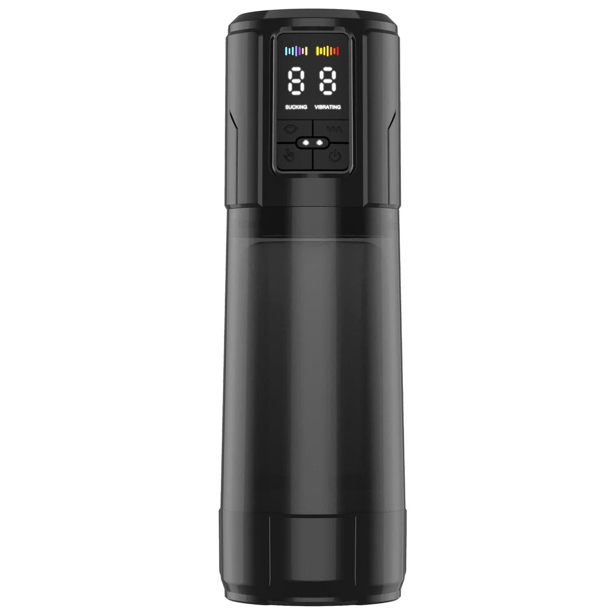 2-in-1 Suction Vibrating Masturbator - Male Masturbator