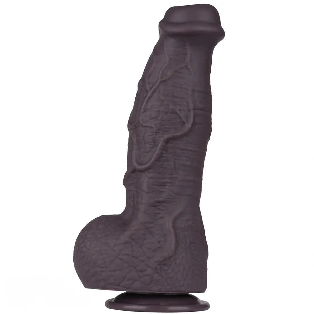 2.75in Thick Coffee Fantasy Dildo - Monster Dildo