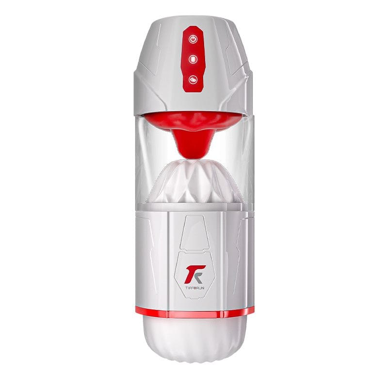 3-in-1 Licking Male Masturbator - Suction Stroker Toy
