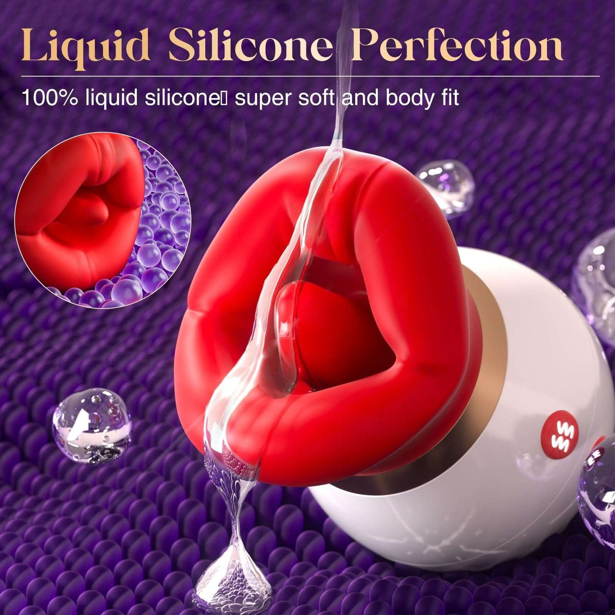3-in-1 Mouth Shape Suction Vibrator - Clit Suction Toy