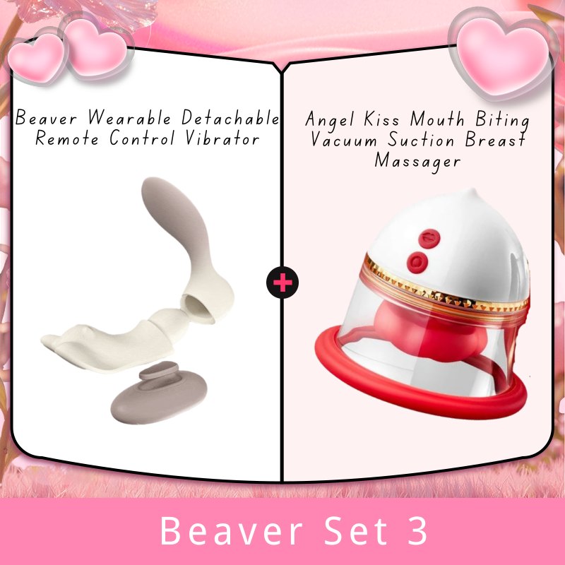 3-in-1 Wearable Remote Vibrator - Wearable Vibrator
