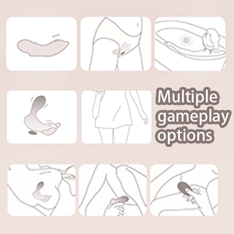 3-in-1 Wearable Remote Vibrator - Wearable Vibrator