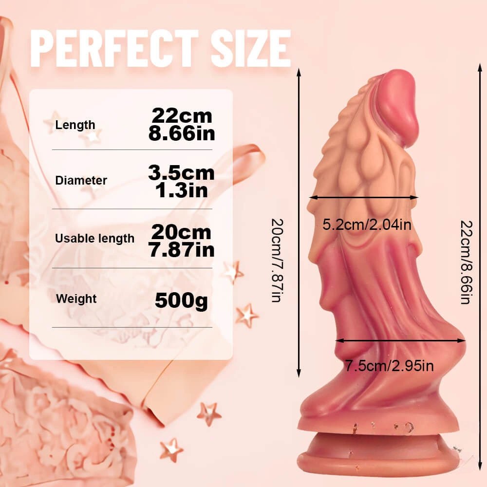 3D Print Fantasy Dildo - Liquid Silicone Fantasy Dildo
