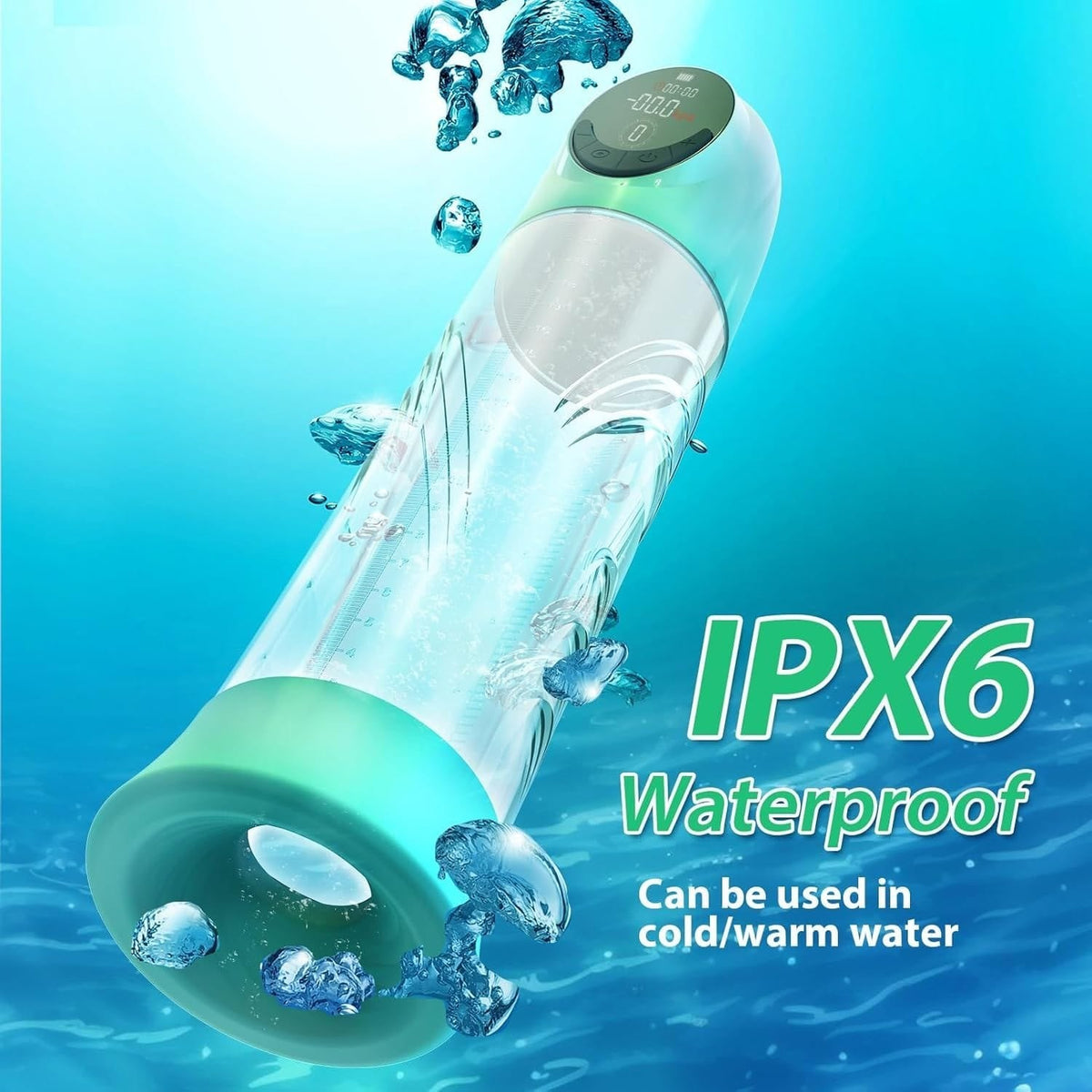 4-in-1 Penis Enlargement Pump - Vacuum Penis Enlarger Pump