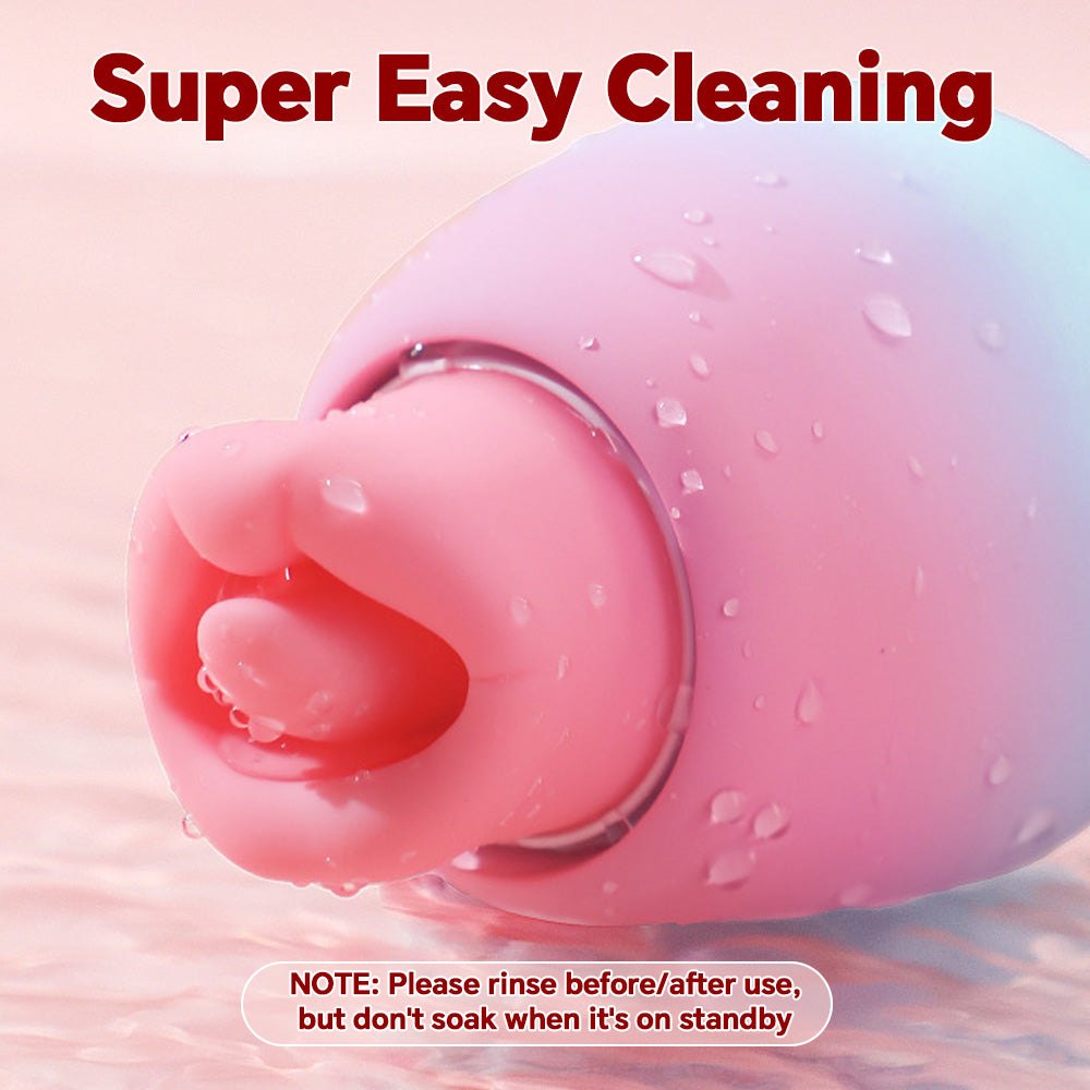 4-in-1 Rose Suction Vibrator - Clitoral Sucker Toy