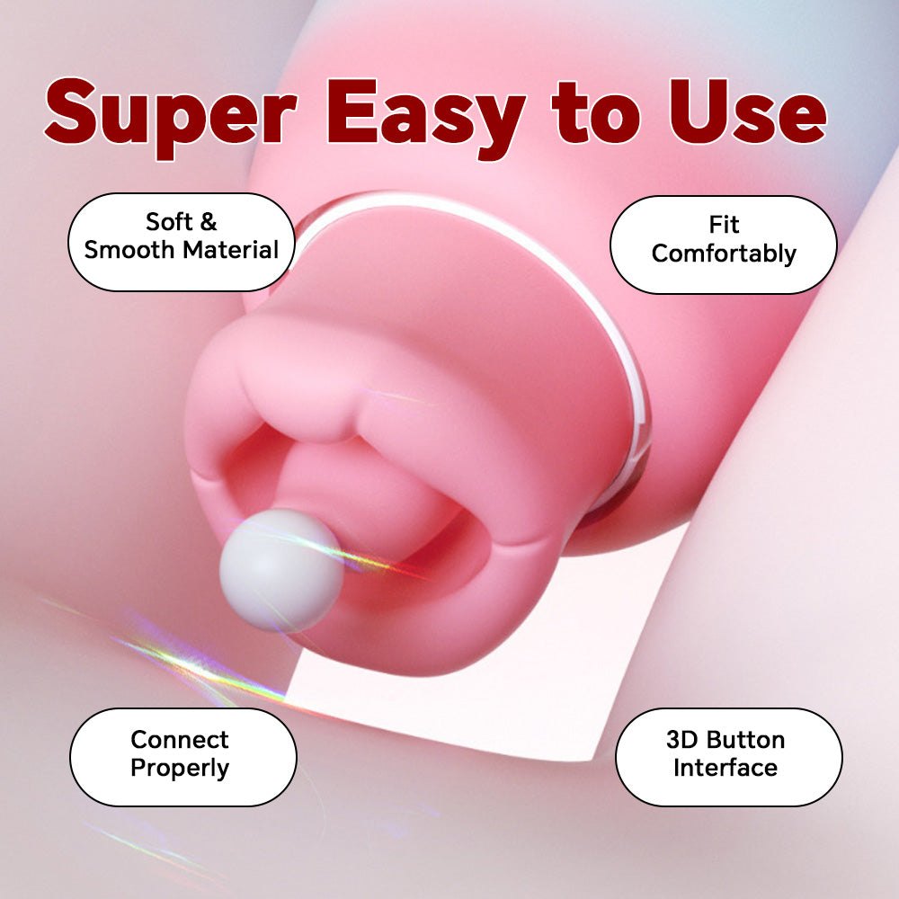 4-in-1 Rose Suction Vibrator - Clitoral Sucker Toy