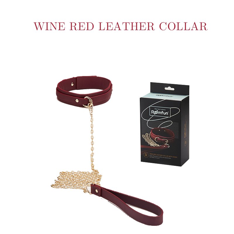 5-Piece Leather Bondage Set - Leather BDSM Restraint Kit