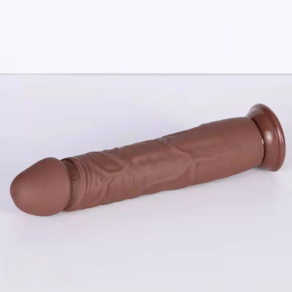 5-Size Brown Realistic Dildo - Big Silicone Dildo