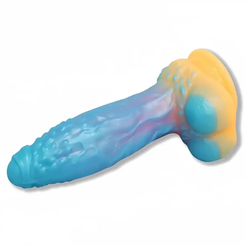 6.92in Glow Fantasy Silicone Dildo - Fantasy Dildo