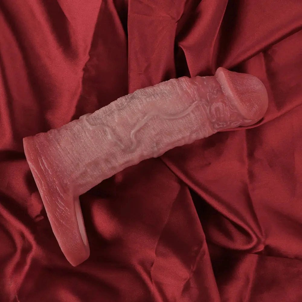 6.93in Silicone Realistic Dildo - Realistic Dildo
