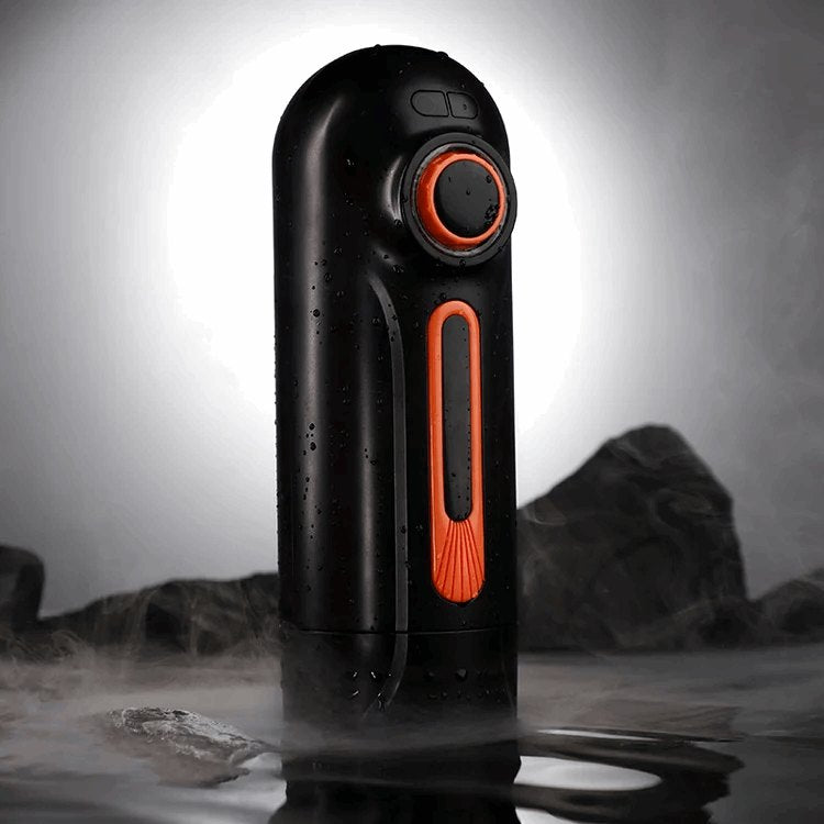 6-in-1 Suction Vibration Stroker - Heated Waterproof Masturbator