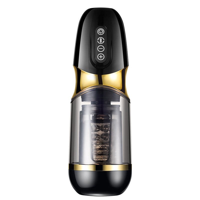 6-Mode Thrusting Suction Cup - Male Masturbator with Suction