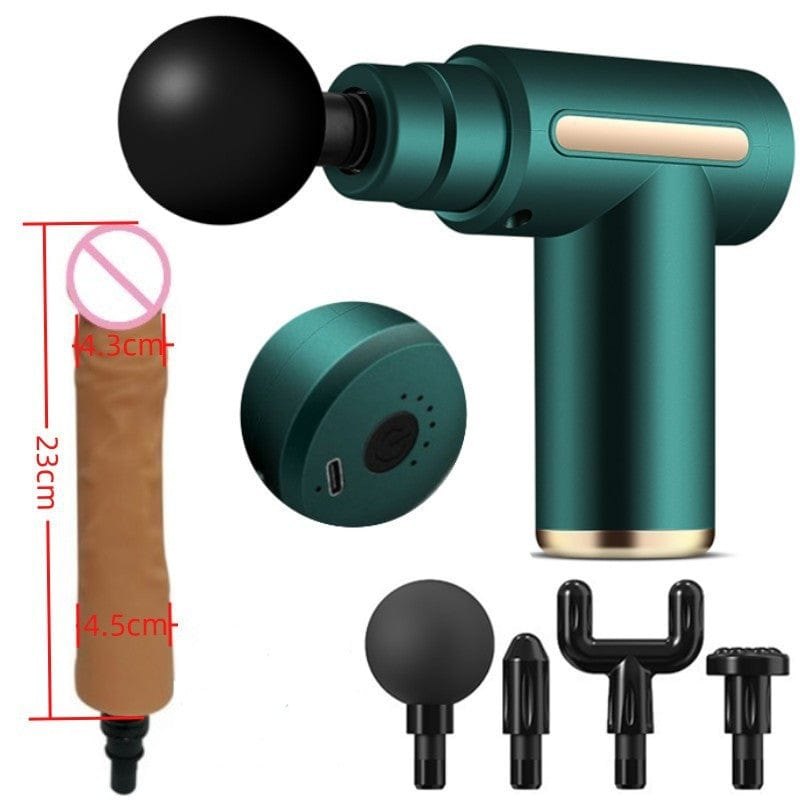 6-Speed 4-Head Sex Machine - Portable Sex Machine