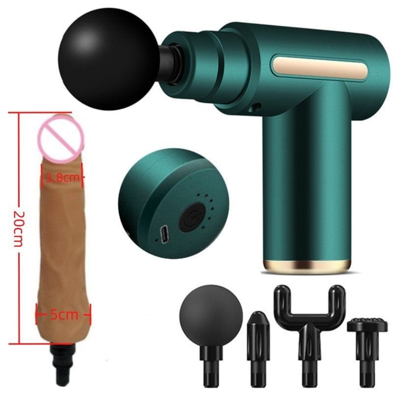 6-Speed 4-Head Sex Machine - Portable Sex Machine