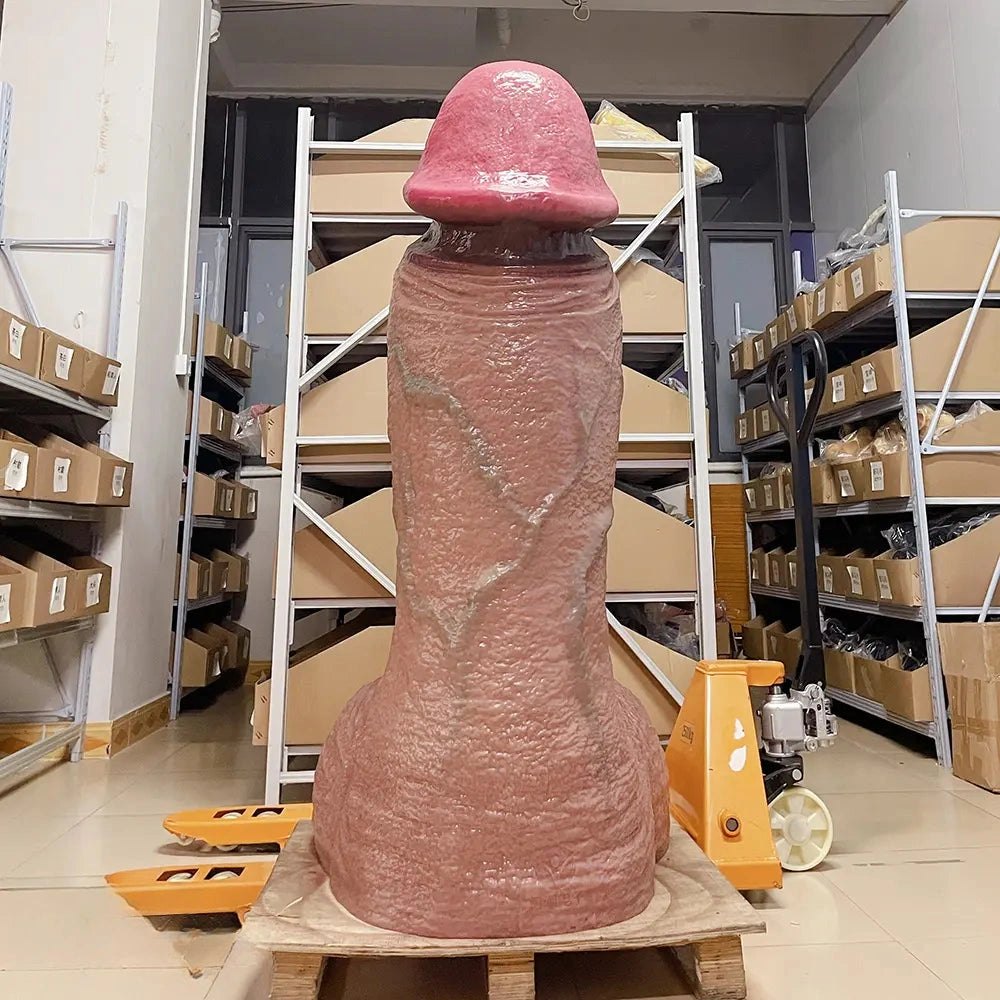 61in Giant Silicone Novelty Dildo - Large Thick Dildo