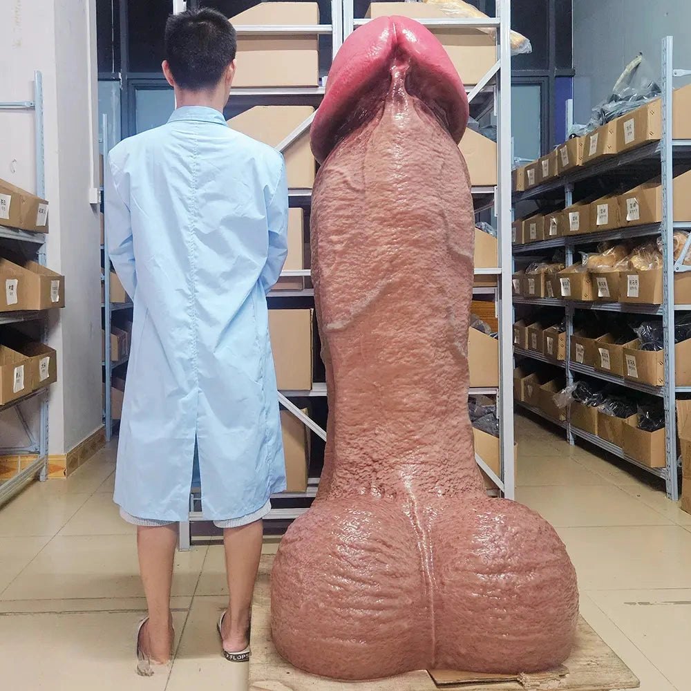 61in Giant Silicone Novelty Dildo - Large Thick Dildo