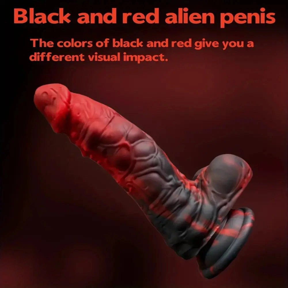 7.48in Slim Silicone Suction Dildo - Realistic Dildo