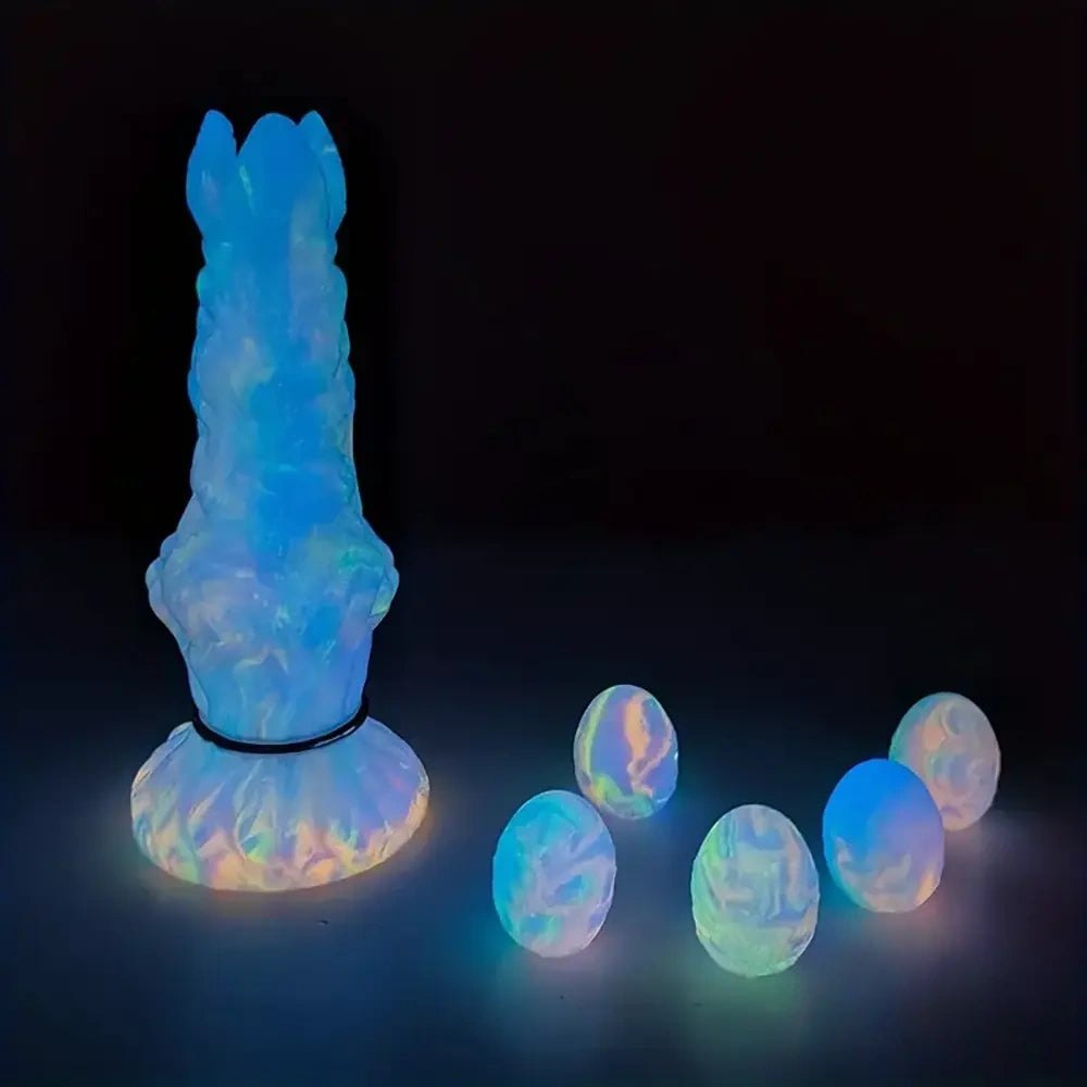 7.99in Alien Ovipositor Fantasy Dildo - Knotted Fantasy Dildo