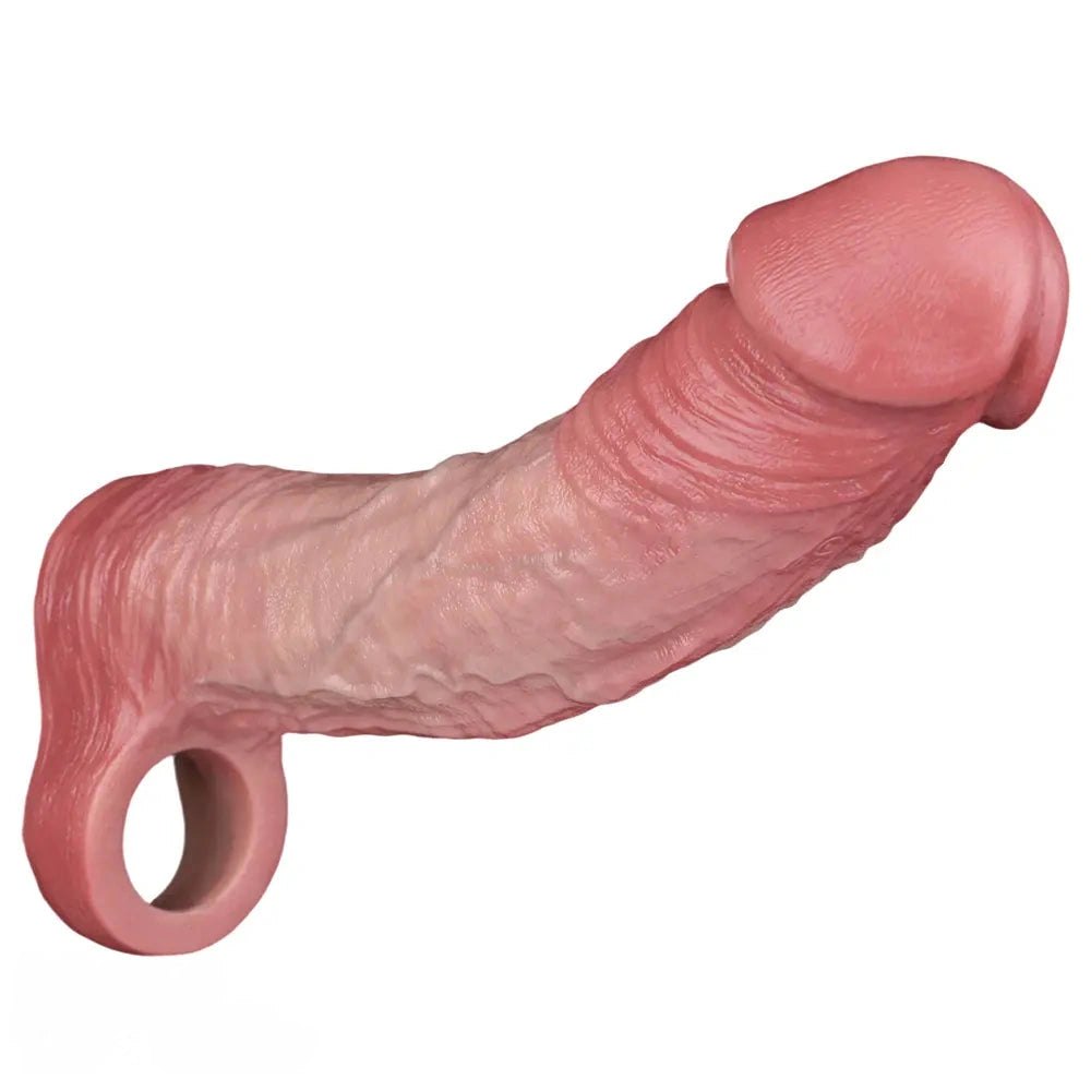 7.72in Flesh Realistic Dildo - Silicone Vaginal Dildo