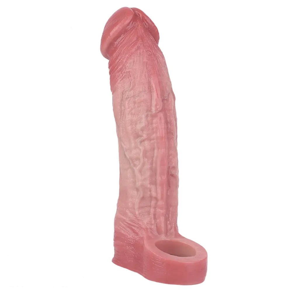 7.72in Flesh Realistic Dildo - Silicone Vaginal Dildo