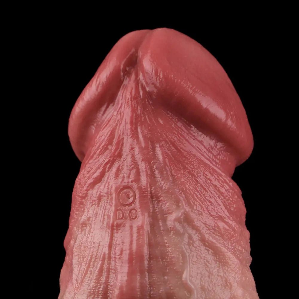 7.72in Flesh Realistic Dildo - Silicone Vaginal Dildo