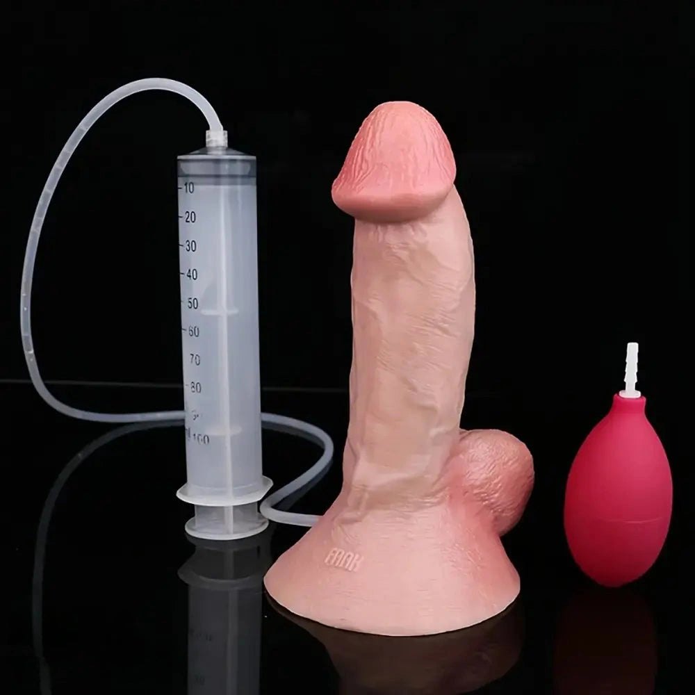 7.75in Curved Silicone G-Spot Dildo - Curved G-Spot Dildo