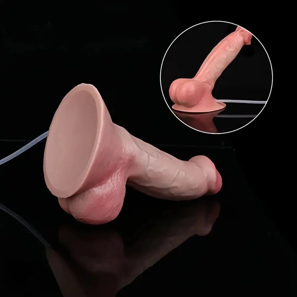 7.75in Curved Silicone G-Spot Dildo - Curved G-Spot Dildo
