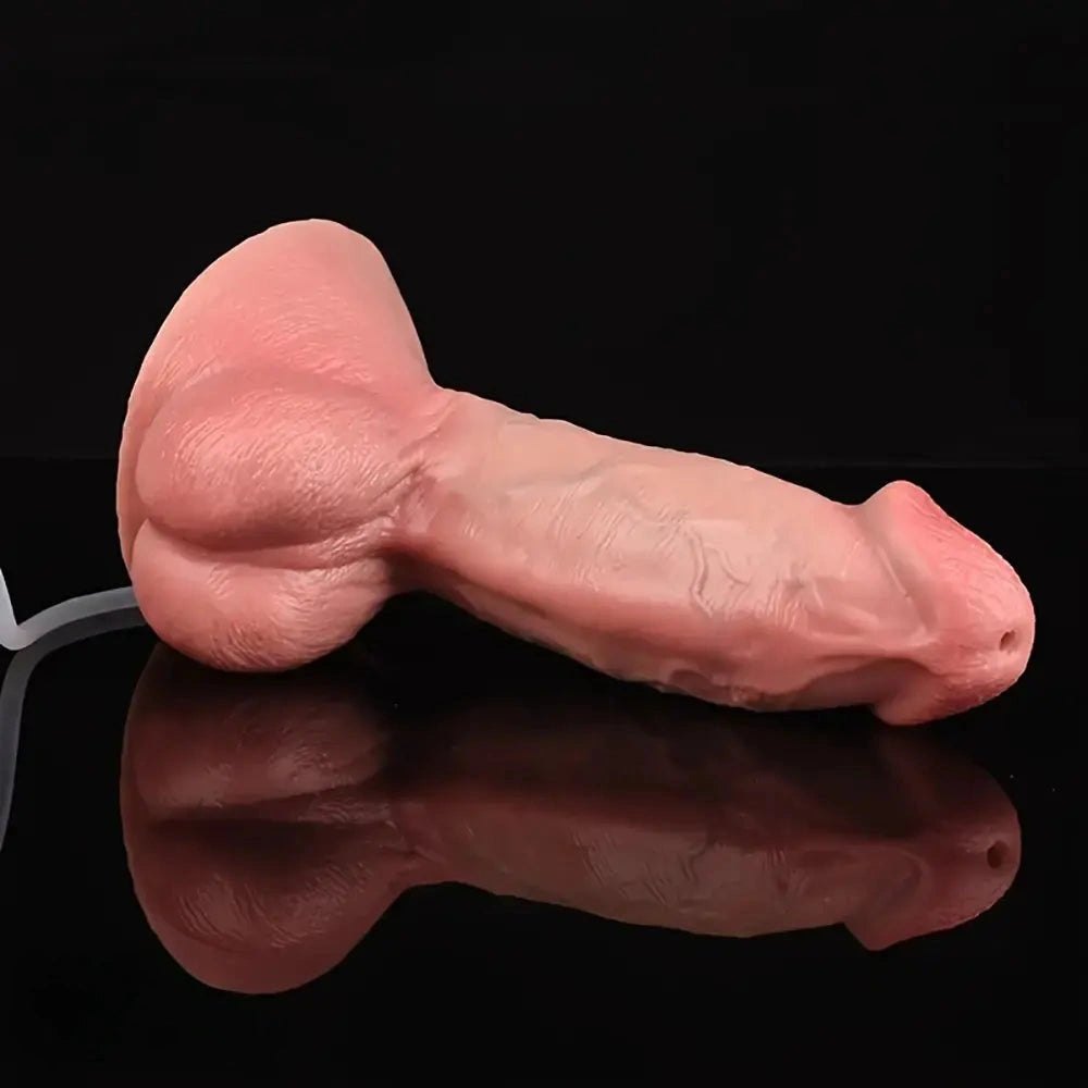 7.75in Curved Silicone G-Spot Dildo - Curved G-Spot Dildo
