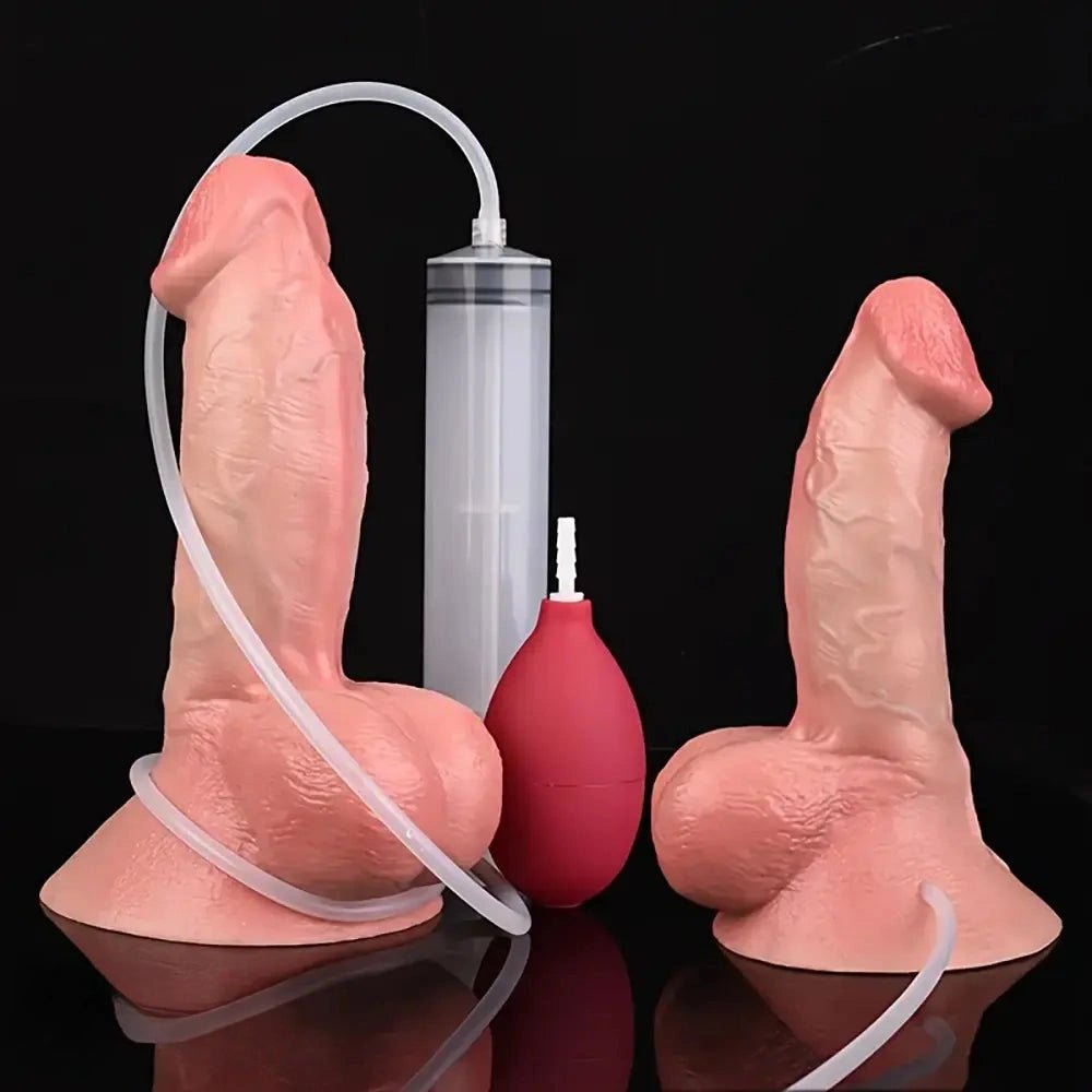 7.75in Curved Silicone G-Spot Dildo - Curved G-Spot Dildo