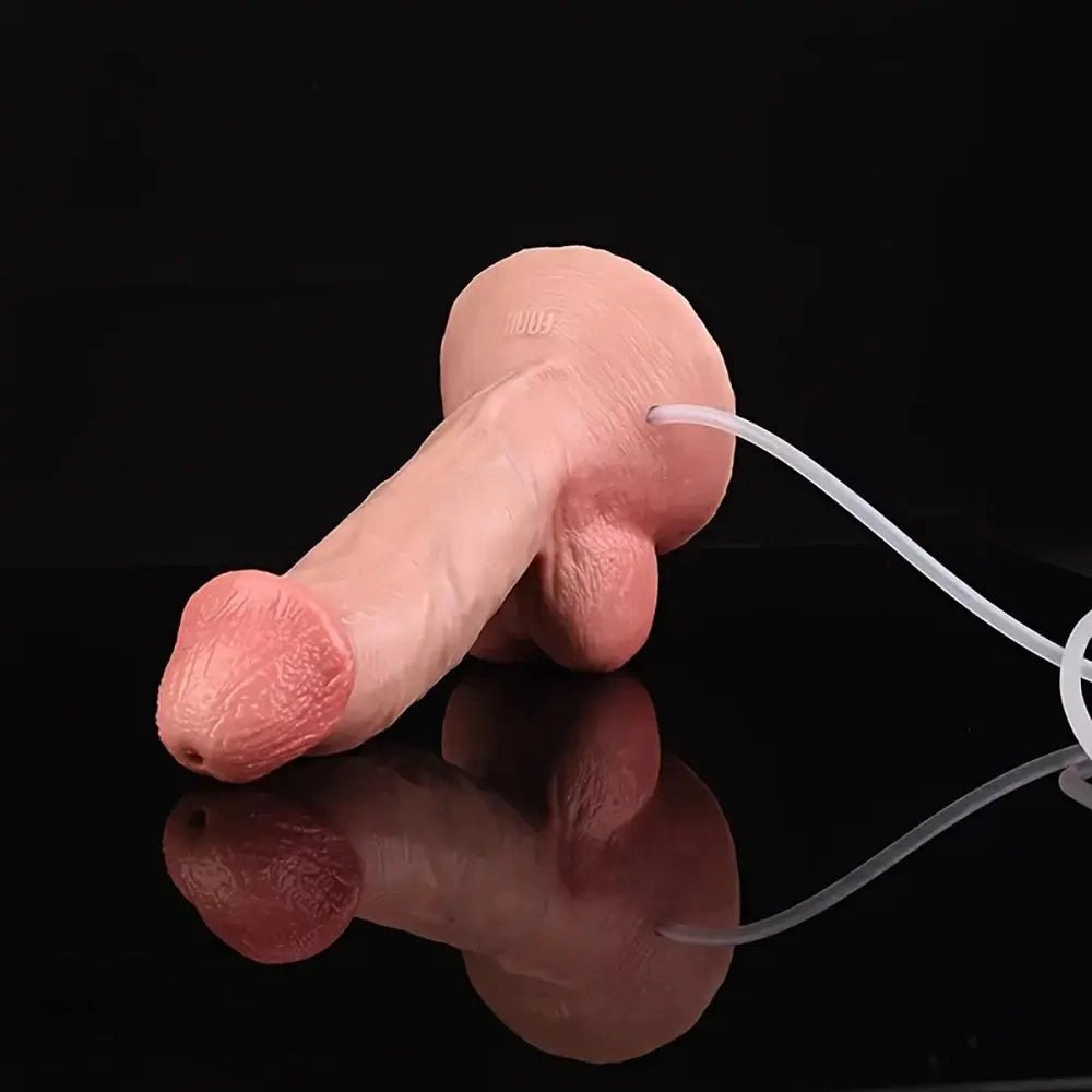 7.75in Curved Silicone G-Spot Dildo - Curved G-Spot Dildo