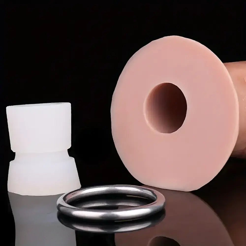 7.75in Fantasy Dildo, Hollow Design - Novelty Fantasy Dildo