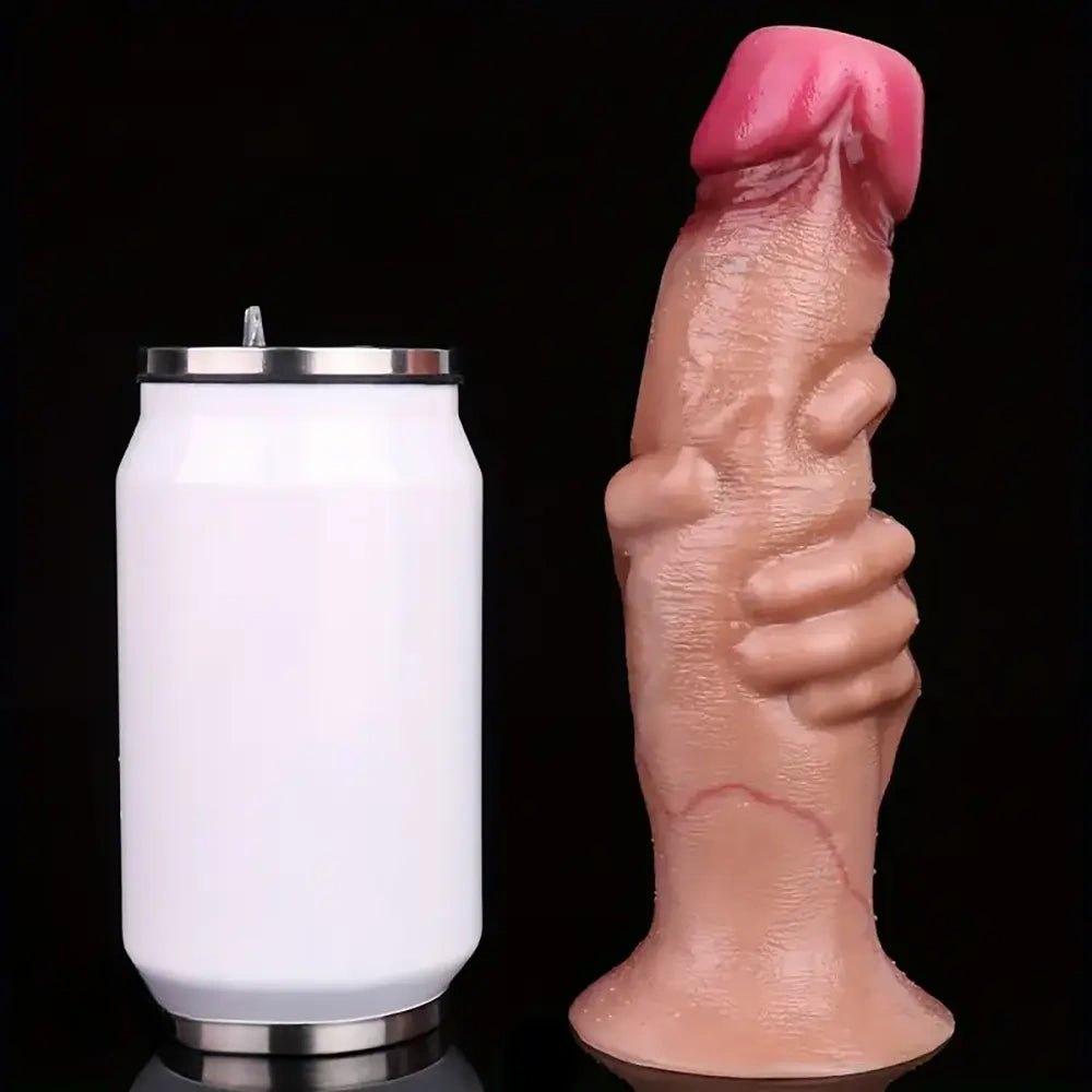 7.75in Fantasy Dildo, Hollow Design - Novelty Fantasy Dildo