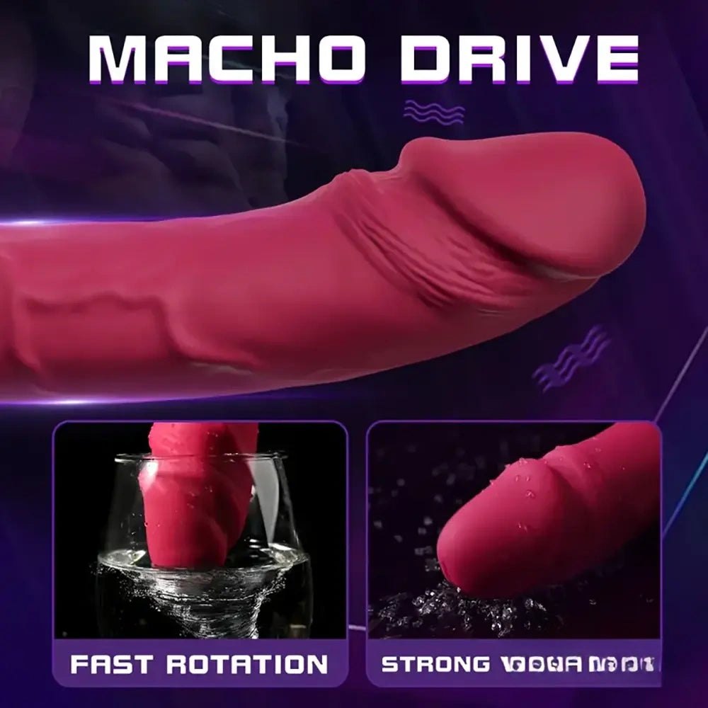 8.19in Curved Silicone Dildo - Realistic Dildo