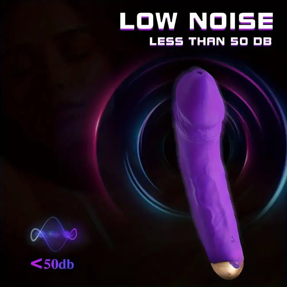 8.19in Curved Silicone Dildo - Realistic Dildo