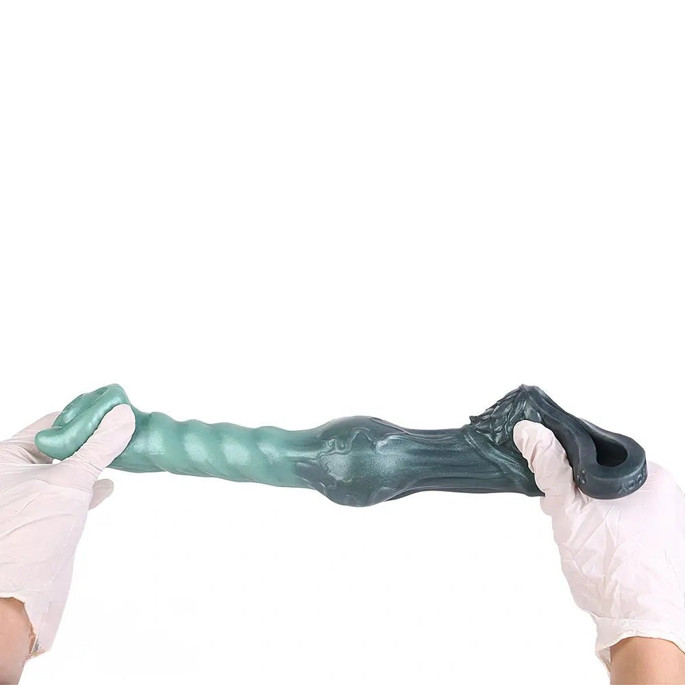 8.58in Wolf Knot Animal Dildo - Animal Style Dildo