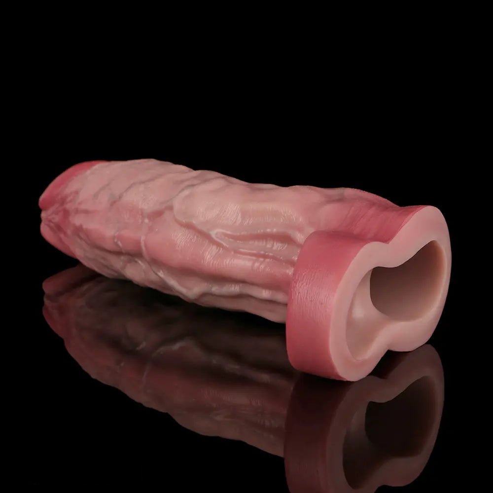 8.78in Veined Realistic Dildo - Realistic Silicone Dildo